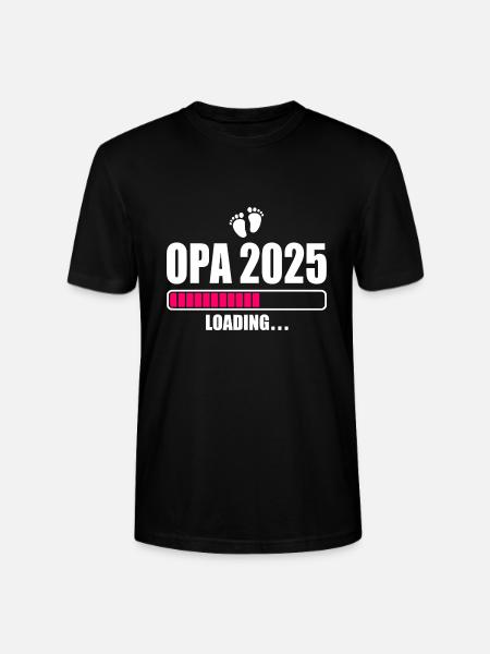 Opa 2025 - Stanley/Stella Unisex Bio-T-Shirt CRAFTER - Schwarz