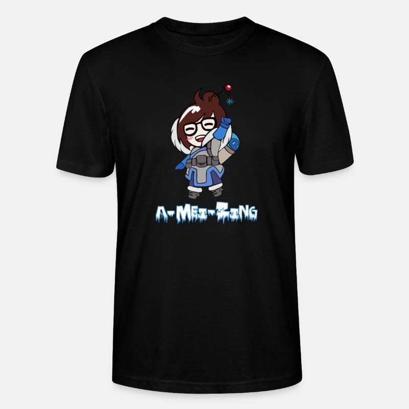 A-Mei Zing - Stanley/Stella Unisex Bio-T-Shirt CRAFTER - Schwarz