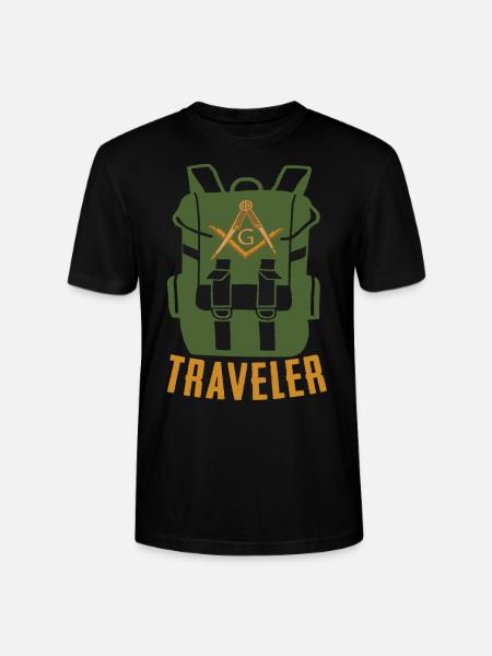 Masonic Freemasonry Fraternal - Stanley/Stella Unisex Bio-T-Shirt CRAFTER - Schwarz