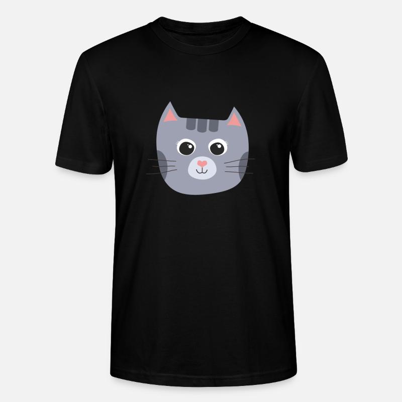 Kätzchen - Stanley/Stella Unisex Bio-T-Shirt CRAFTER - Schwarz