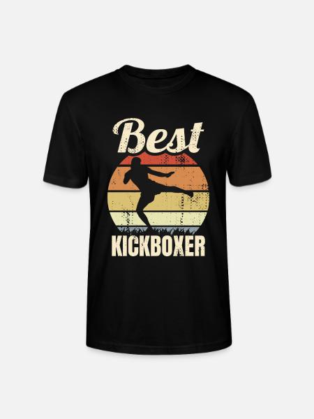 Best Kickboxer - Stanley/Stella CRAFTER Unisex Organic T-Shirt - black