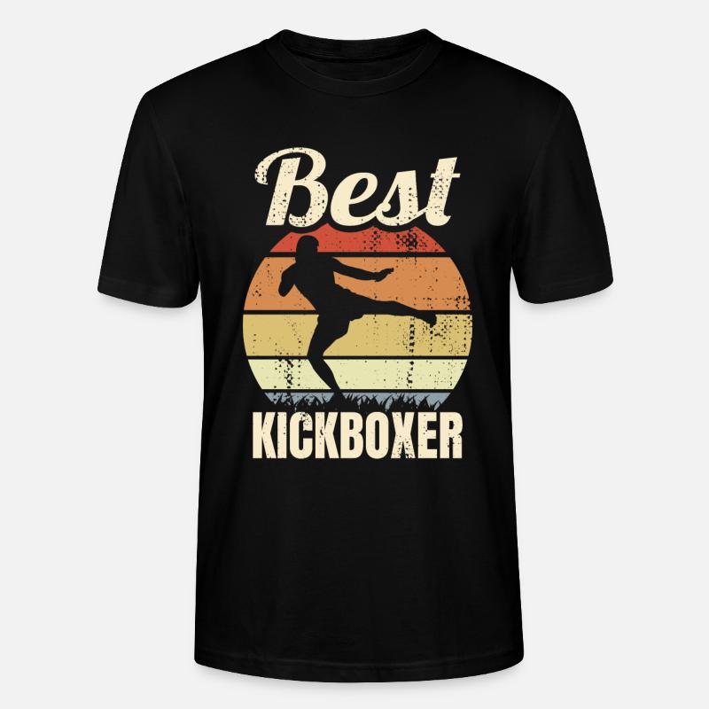 Best Kickboxer - Stanley/Stella Unisex Bio-T-Shirt CRAFTER - Schwarz