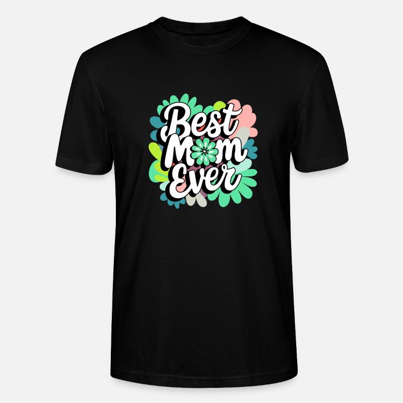 Die beste Mutter aller Zeiten - Stanley/Stella Unisex Bio-T-Shirt CRAFTER - Schwarz
