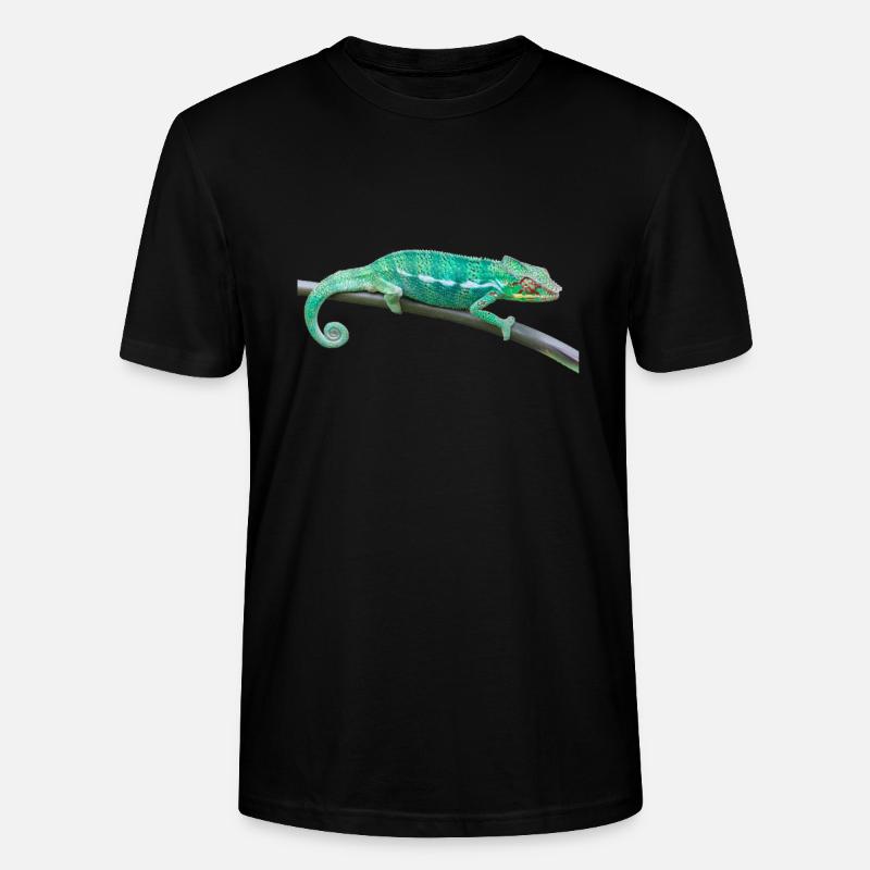Chamäleon - Stanley/Stella Unisex Bio-T-Shirt CRAFTER - Schwarz