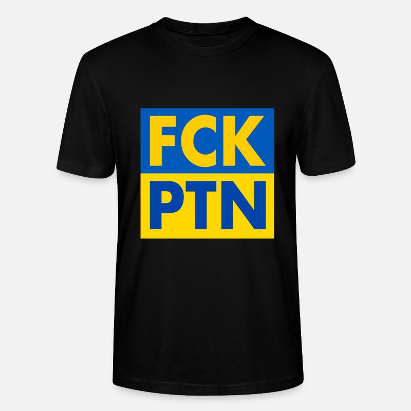 Fck ptn - Stanley/Stella Unisex Bio-T-Shirt CRAFTER - Schwarz