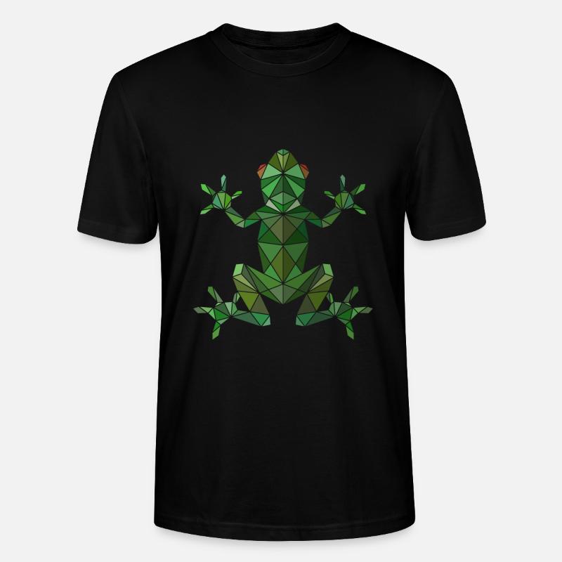 Frosch - Stanley/Stella Unisex Bio-T-Shirt CRAFTER - Schwarz