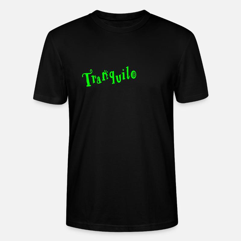 tranquilo - Stanley/Stella Unisex Bio-T-Shirt CRAFTER - Schwarz
