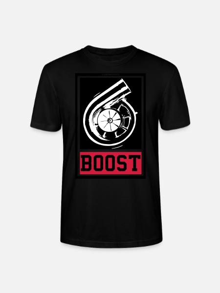 BOOST - Stanley/Stella Unisex Bio-T-Shirt CRAFTER - Schwarz