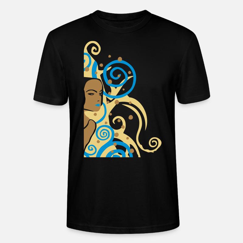 kringelfrau - Stanley/Stella Unisex Bio-T-Shirt CRAFTER - Schwarz