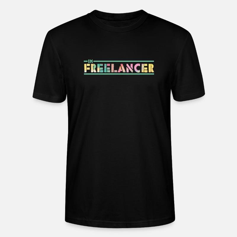 Freelancer Painter - Stanley/Stella CRAFTER Unisex Organic T-Shirt - black