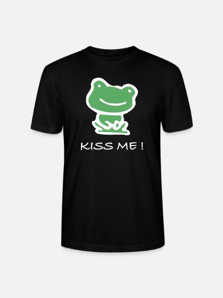 frog - Stanley/Stella CRAFTER Unisex Organic T-Shirt - black