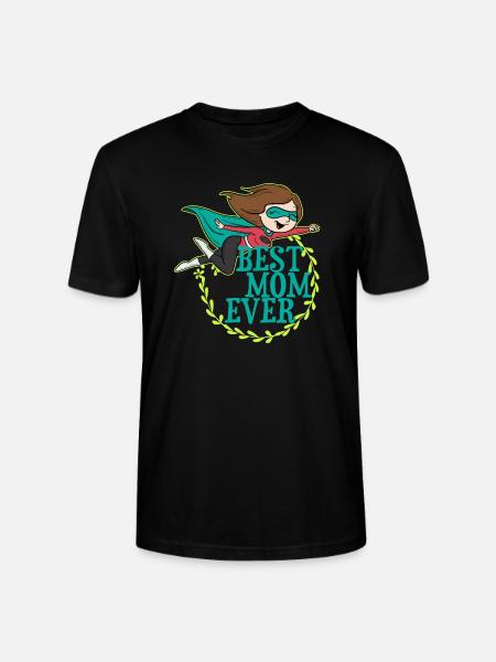 beste mutti ever - Stanley/Stella Unisex Bio-T-Shirt CRAFTER - Schwarz