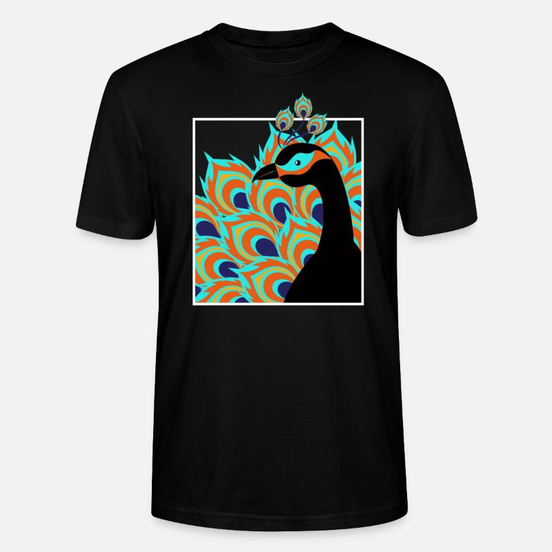 pfau - Stanley/Stella Unisex Bio-T-Shirt CRAFTER - Schwarz