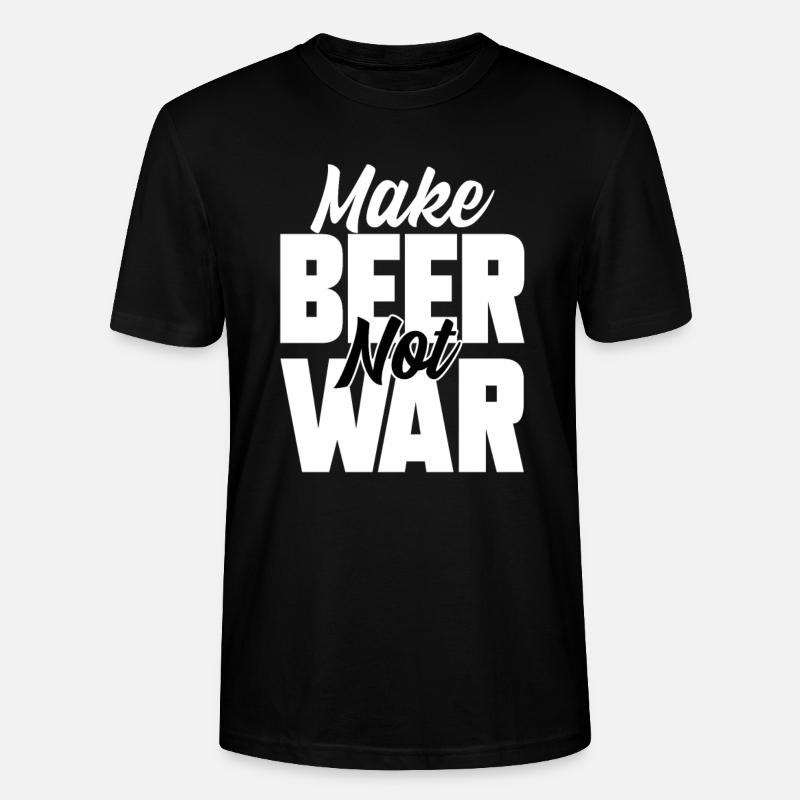 BIÈRE, CADEAU - T-shirt bio CRAFTER Stanley Stella Unisexe - noir