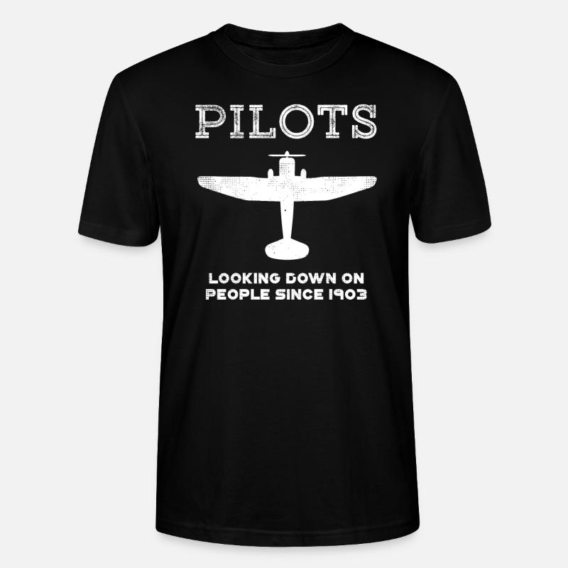 pilot - Stanley/Stella Unisex Bio-T-Shirt CRAFTER - Schwarz