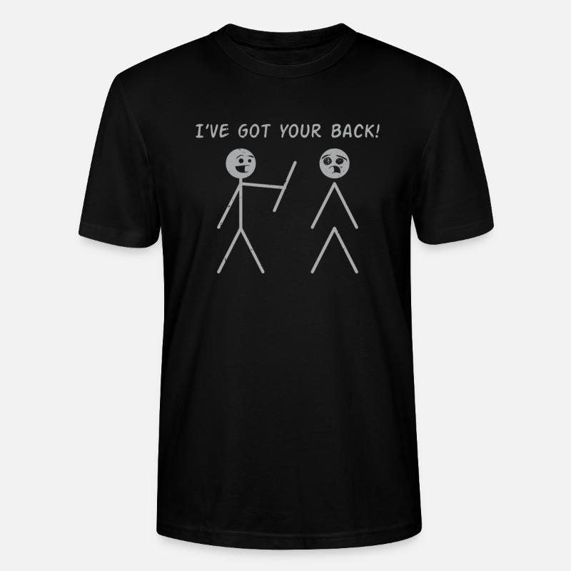 Got your Back - Stanley/Stella Unisex Bio-T-Shirt CRAFTER - Schwarz