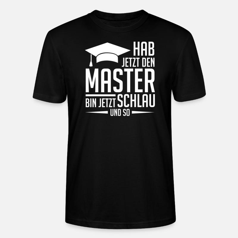 Master Master - T-shirt bio CRAFTER Stanley Stella Unisexe - noir