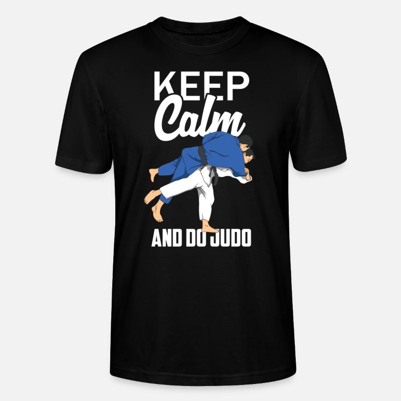 Judo - T-shirt bio CRAFTER Stanley Stella Unisexe - noir