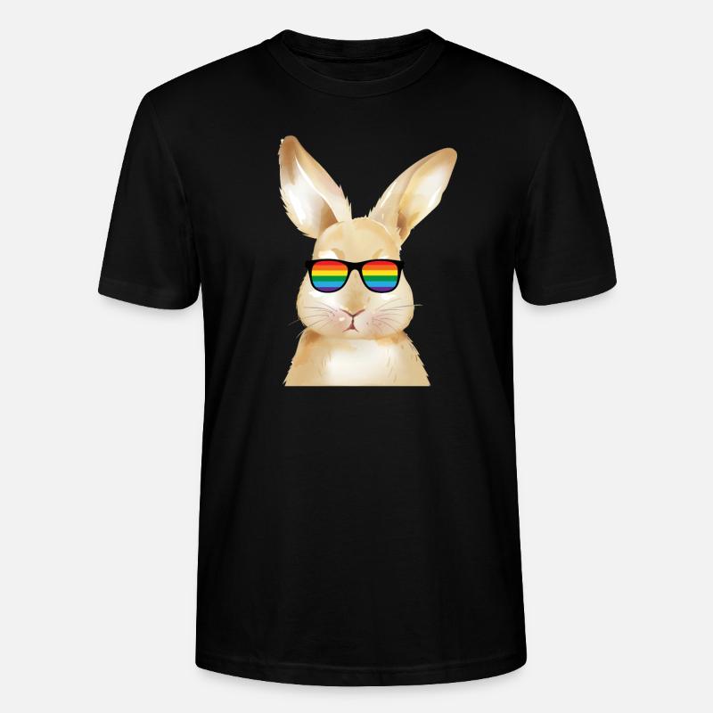 Easter Easter Gift - Funny Pride - Stanley/Stella CRAFTER Unisex Organic T-Shirt - black