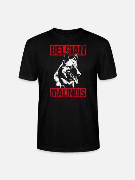 Belgian Malinois Hunde - Stanley/Stella Unisex Bio-T-Shirt CRAFTER - Schwarz