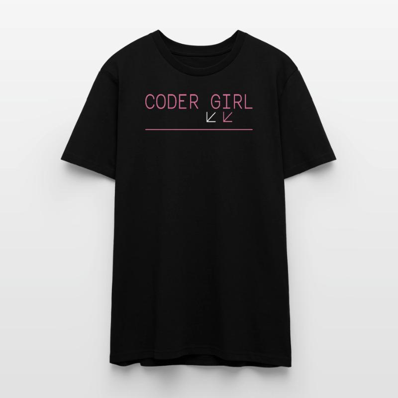 Coder Girl Programmer Funny Geek Coding Stanley/Stella Unisex Bio-T-Shirt CRAFTER