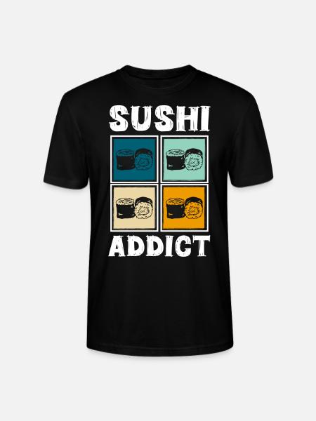 Japan Nigiri Stäbchen - Stanley/Stella Unisex Bio-T-Shirt CRAFTER - Schwarz