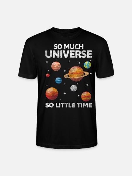 Astronomy Research Discover Astronomer - Stanley/Stella CRAFTER Unisex Organic T-Shirt - black