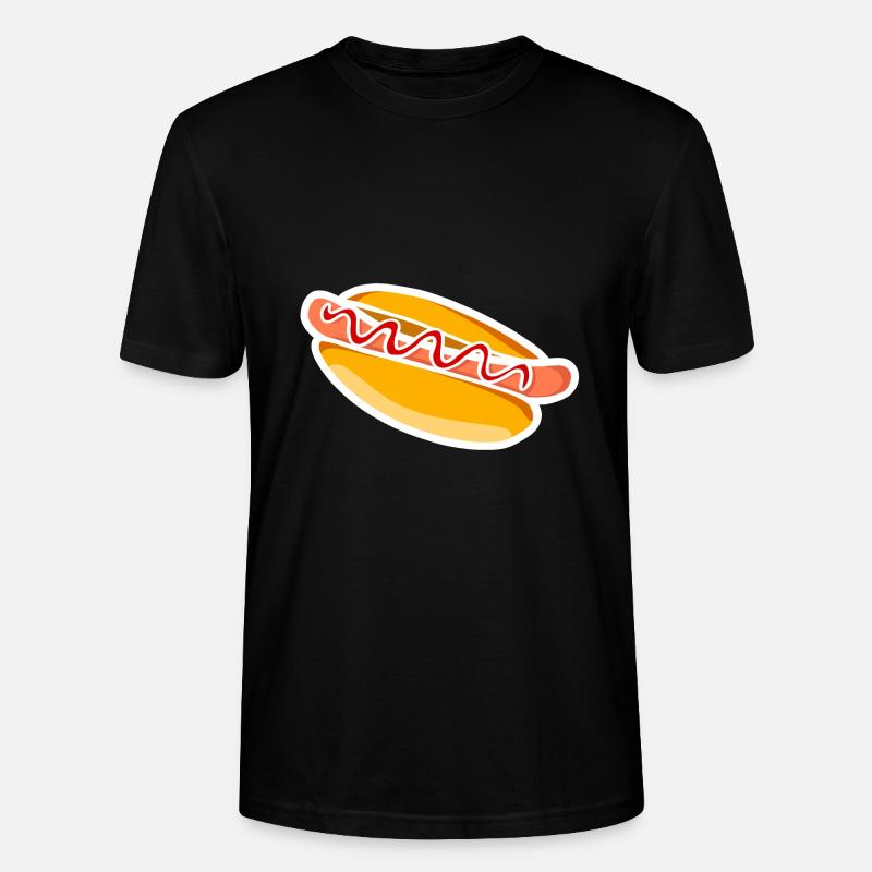 Hotdog - T-shirt bio CRAFTER Stanley Stella Unisexe - noir