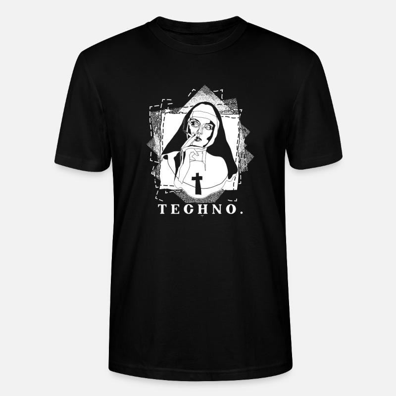 Techno Religion - Stanley/Stella Unisex Bio-T-Shirt CRAFTER - Schwarz