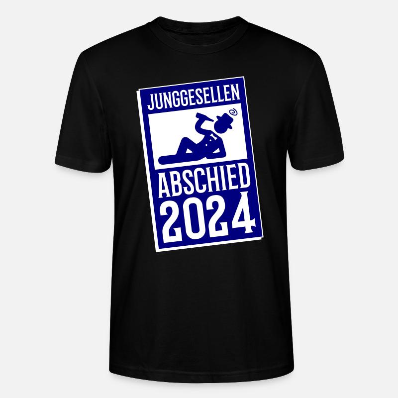 Junggesellenabschied 2024 - Stanley/Stella Unisex Bio-T-Shirt CRAFTER - Schwarz