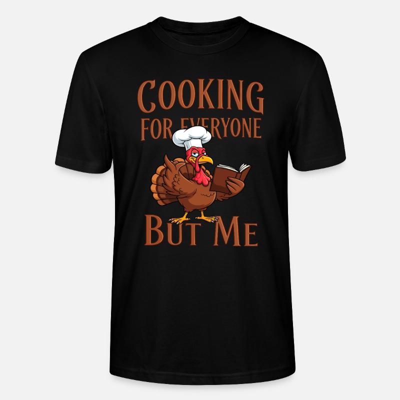 Cuisson de la dinde - T-shirt bio CRAFTER Stanley Stella Unisexe - noir