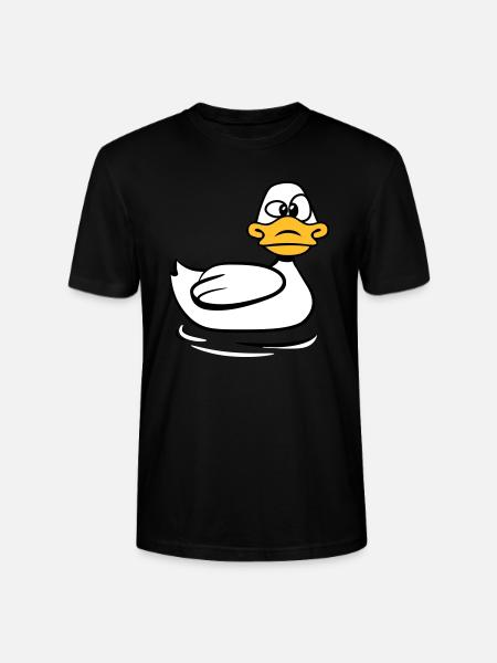 Dumma anka - Ekologisk T-shirt CRAFTER unisex från Stanley/Stella - svart