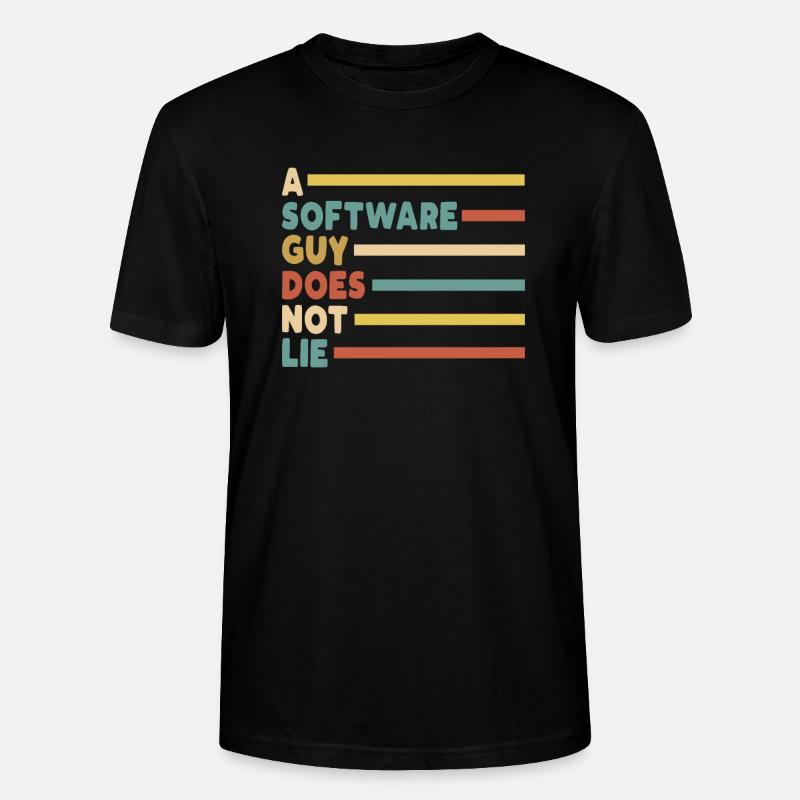 Programmer Coder Software Developer - Stanley/Stella CRAFTER Unisex Organic T-Shirt - black