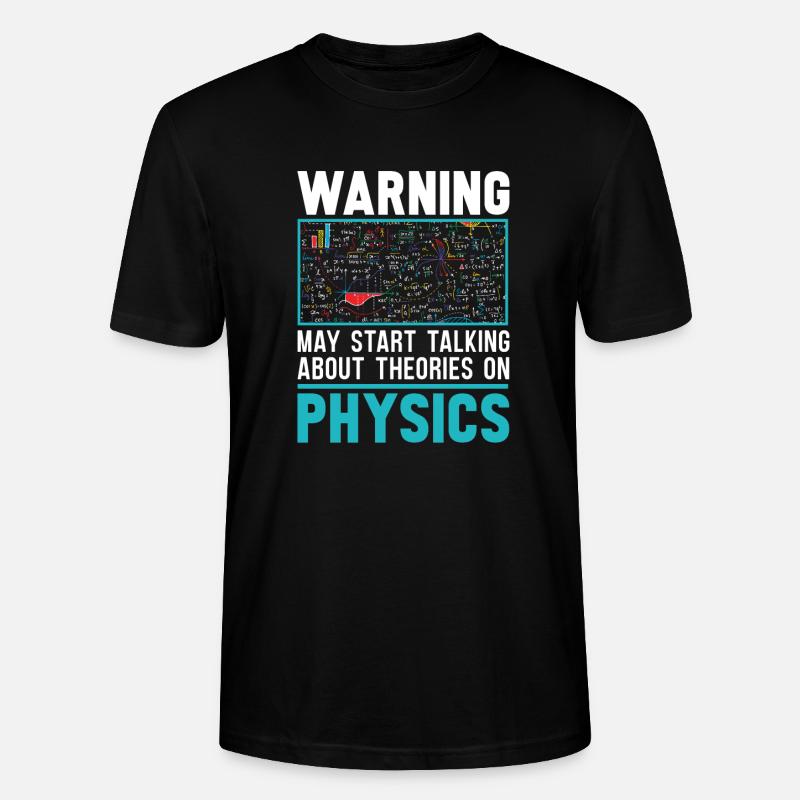 Physik Physiker - Stanley/Stella Unisex Bio-T-Shirt CRAFTER - Schwarz