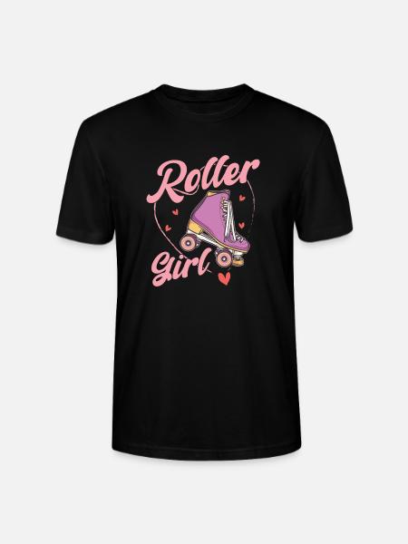 Roller Skates Running Roller Skates - Stanley/Stella CRAFTER Unisex Organic T-Shirt - black