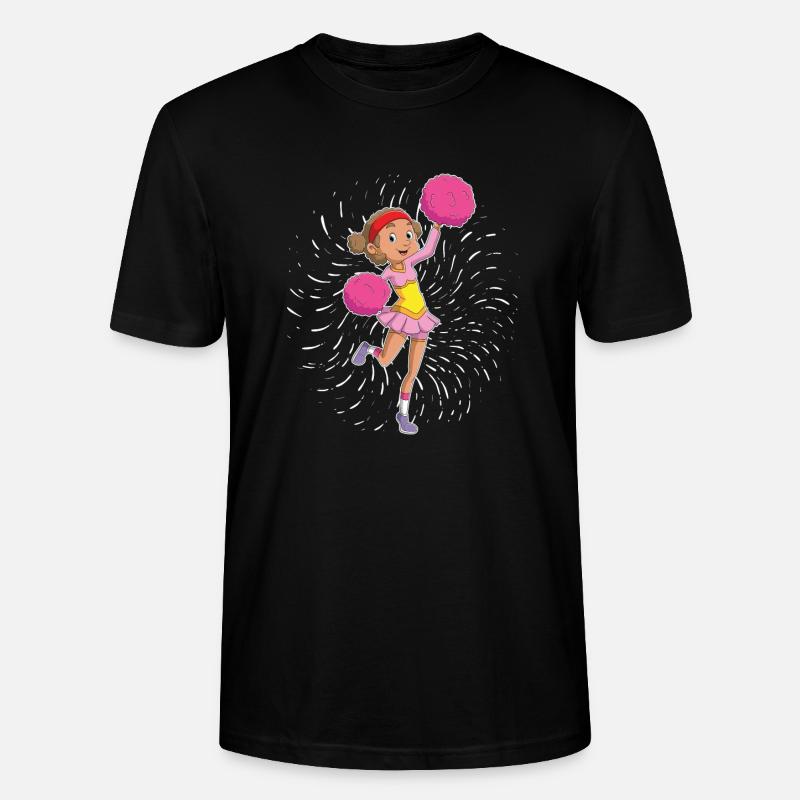 Cheerleading Cheerleader - Stanley/Stella Unisex Bio-T-Shirt CRAFTER - Schwarz