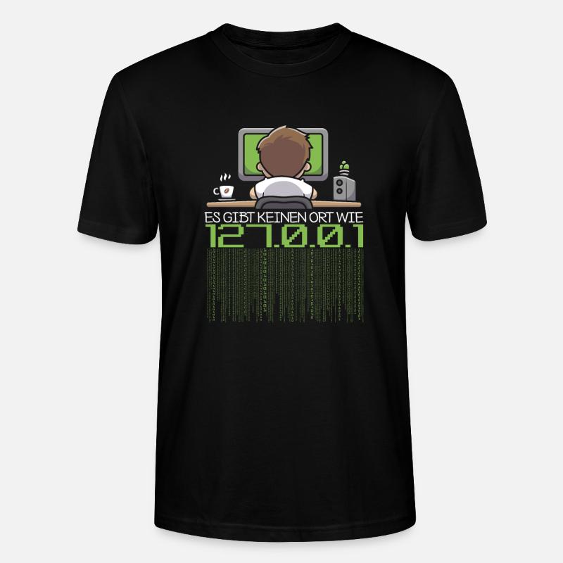 Programmer Coder Software Developer - Stanley/Stella CRAFTER Unisex Organic T-Shirt - black