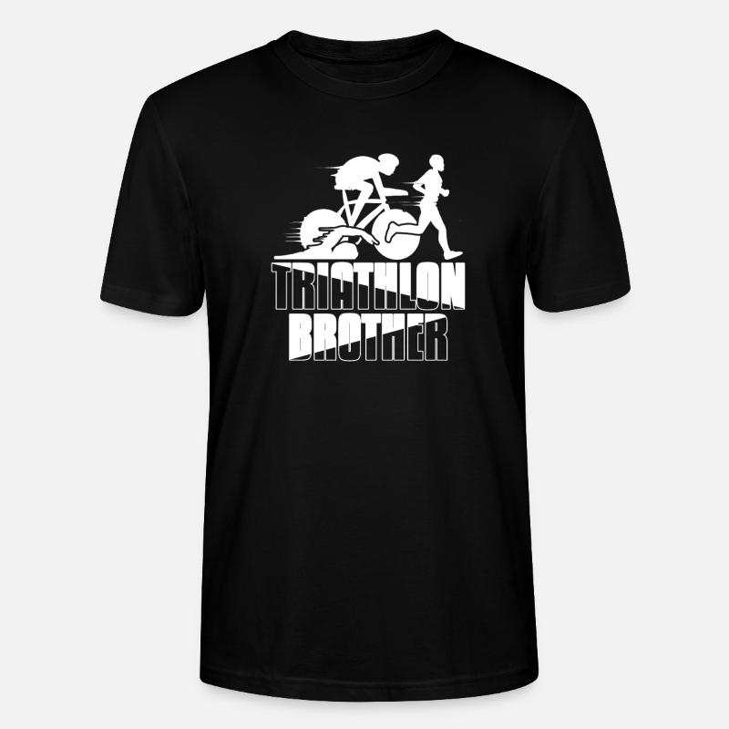 Triathlon - Stanley/Stella Unisex Bio-T-Shirt CRAFTER - Schwarz