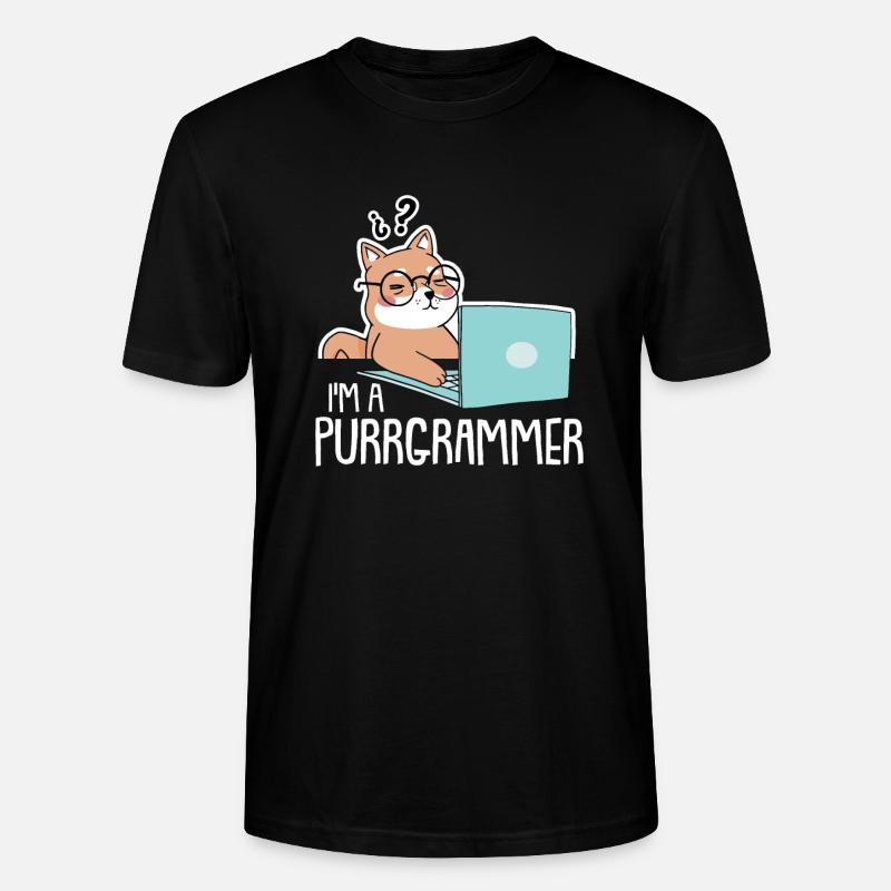 Programmierer Coder Software Entwickler - Stanley/Stella Unisex Bio-T-Shirt CRAFTER - Schwarz
