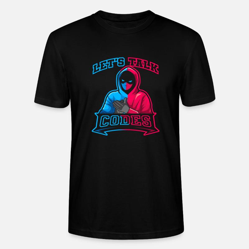 Programmeur Coder Développeur de logiciels - T-shirt bio CRAFTER Stanley Stella Unisexe - noir
