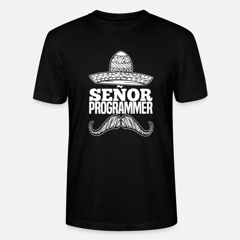 Programmierer Coder Software Entwickler - Stanley/Stella Unisex Bio-T-Shirt CRAFTER - Schwarz