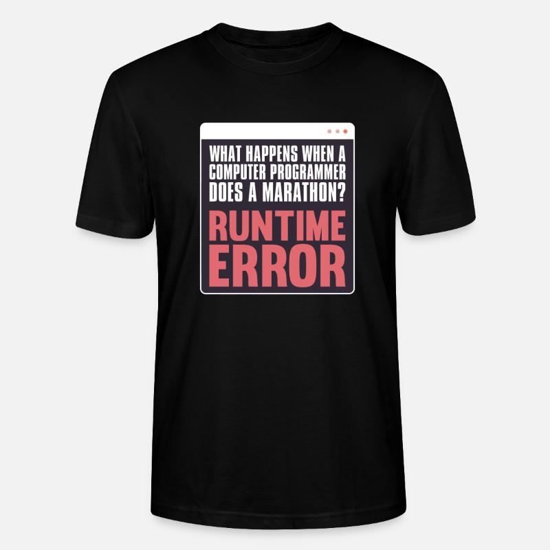 Programmer Coder Software Developer - Stanley/Stella CRAFTER Unisex Organic T-Shirt - black
