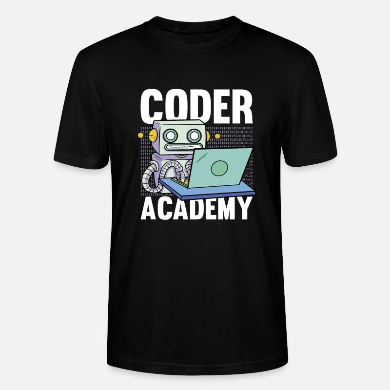 Programmer Coder Software Developer - Stanley/Stella CRAFTER Unisex Organic T-Shirt - black