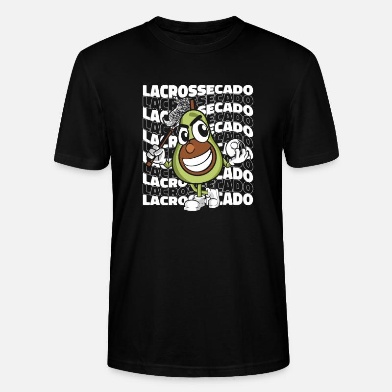 Lacrosse - Stanley/Stella Unisex Bio-T-Shirt CRAFTER - Schwarz