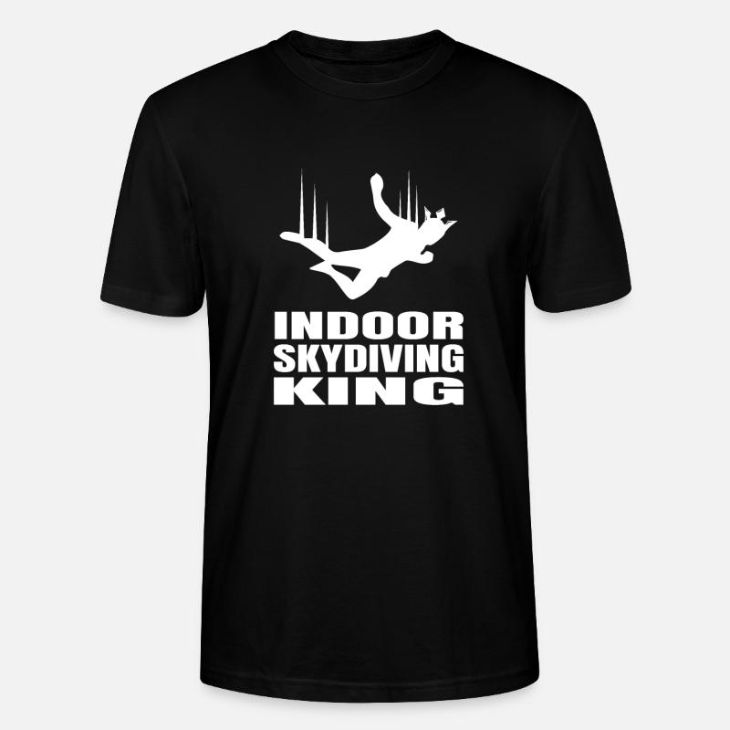 Parachutisme intérieur - T-shirt bio CRAFTER Stanley Stella Unisexe - noir