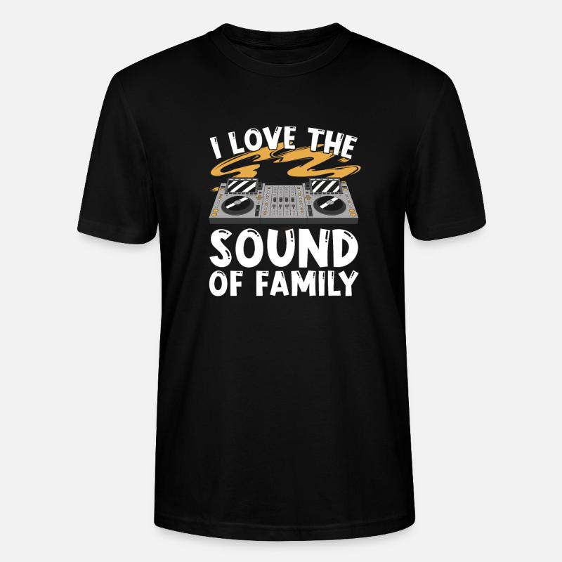Tontechniker Sound Audio Engineer - Stanley/Stella Unisex Bio-T-Shirt CRAFTER - Schwarz