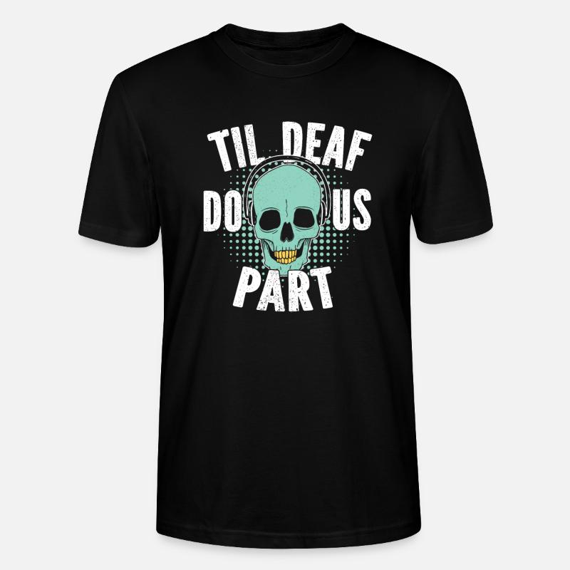 Ingénieur du son Tontechniker - T-shirt bio CRAFTER Stanley Stella Unisexe - noir