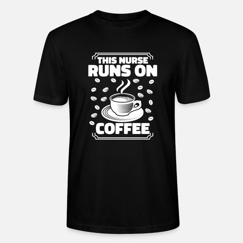 Krankenschwester - Stanley/Stella Unisex Bio-T-Shirt CRAFTER - Schwarz