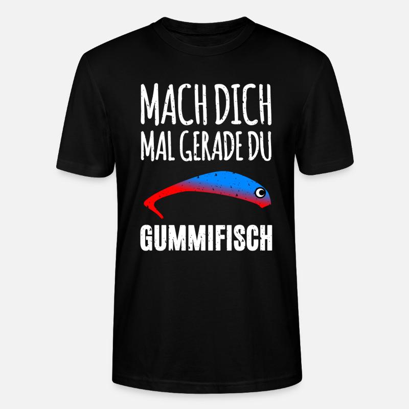 Pêcheur de poisson mou - T-shirt bio CRAFTER Stanley Stella Unisexe - noir