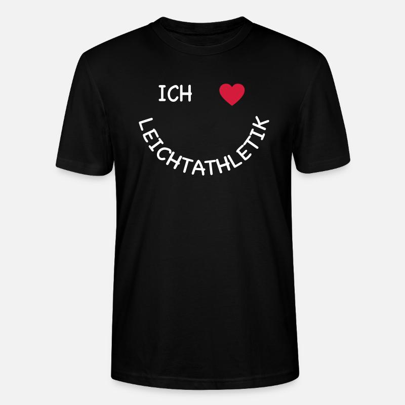 Leichtathletik - Stanley/Stella Unisex Bio-T-Shirt CRAFTER - Schwarz